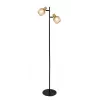 Stojacia lampa Shadow 2xE14 čierna/zlatá