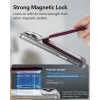 ESR Classic RFID magnetická peňaženka stojan MagSafe tmavá burgundská