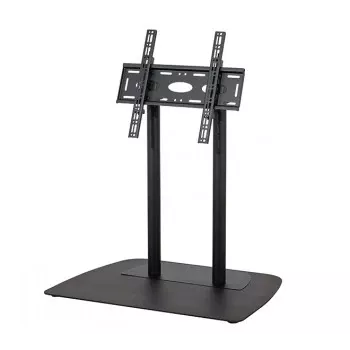 B-TECH AV SYSTEM X - univerzálny nízky podlahový stojan pre ploché obrazovky (VESA 600 x 400) - 0,75 m Ø50 mm stĺpiky