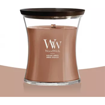 WoodWick Radiant Amber Elipsa vonná sviečka 453,6g