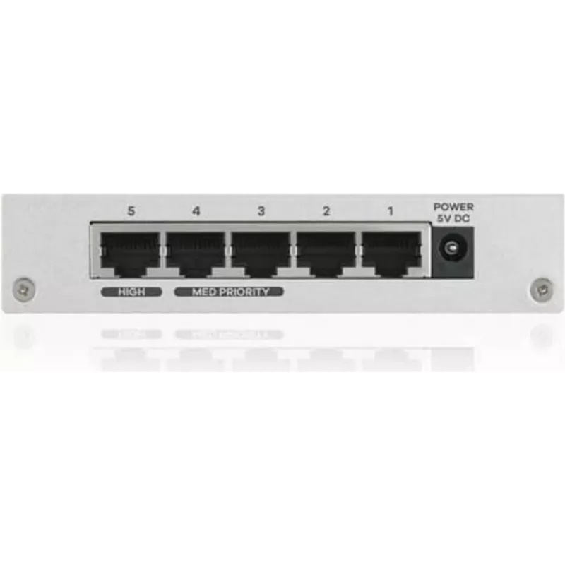 DSIT Zyxel GS105B 5-portový Gigabit Ethernet neupravovaný desktop switch