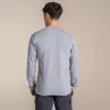 Craghoppers NosiLife Abel tričko s dlhým rukávom - Soft Grey Marl - veľkosť M