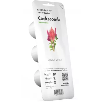 Click & Grow Hahnenkamm pestovateľské kapsuly pre Smart Garden, balenie 3 ks (SGR4X3)