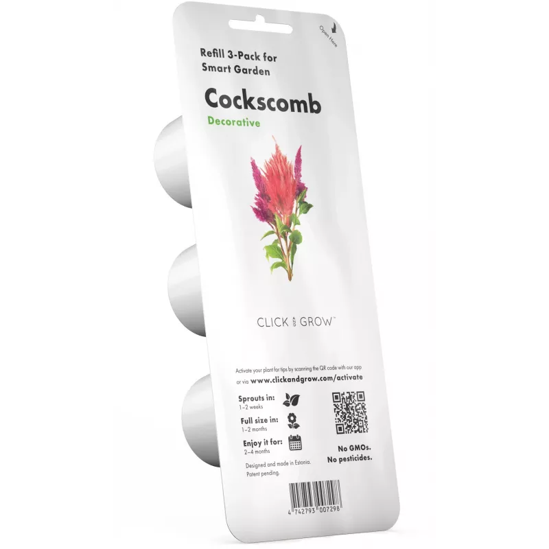 Click & Grow Hahnenkamm pestovateľské kapsuly pre Smart Garden, balenie 3 ks (SGR4X3)