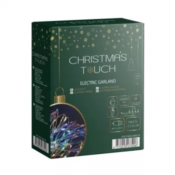 GARLAND EL MICRO MULTI 2000L 200M IP44 - 2000 LED viacfarebná micro svetelná reťaz, 200m, interiér/exteriér