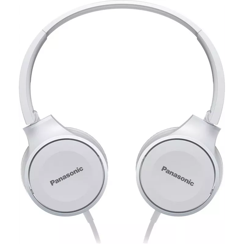 Panasonic RP-HF100E-W on-ear slúchadlá, káblové, 30 mm neodýmové meniče, skladacie, biele