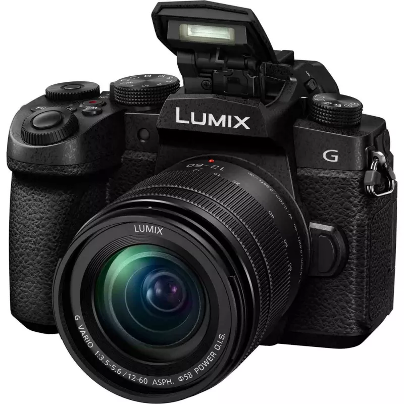 Panasonic LUMIX DC-G90MEG-K 20,3MP Micro Four Thirds systémový fotoaparát s 12-60mm objektívom - čierny