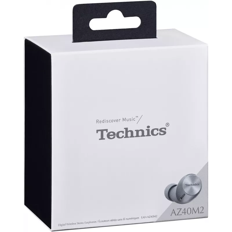 Technics EAH-AZ40M2EK True Wireless in-ear slúchadlá s aktívnym potlačením hluku, LDAC, JustMyVoice™, Multipoint, IPX4, čierna