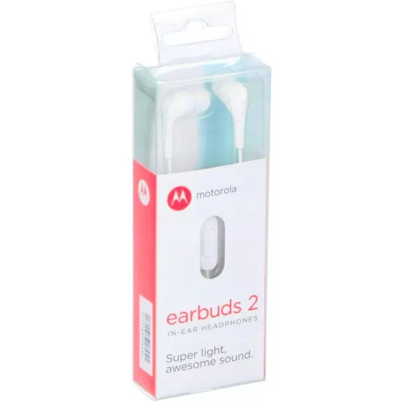Motorola Earbuds 2 slúchadlá do uší, biele (501278680094)