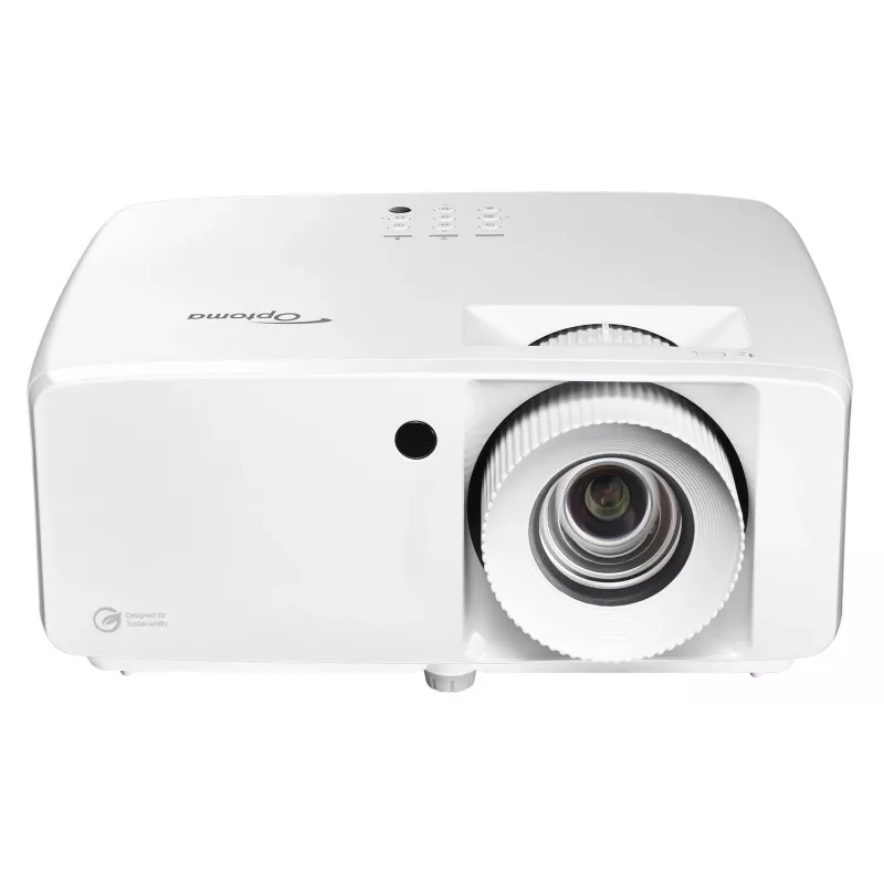 Optoma UHZ67 4K UHD DLP laserový projektor 4300 ANSI lumenov 500000:1 kontrast biely