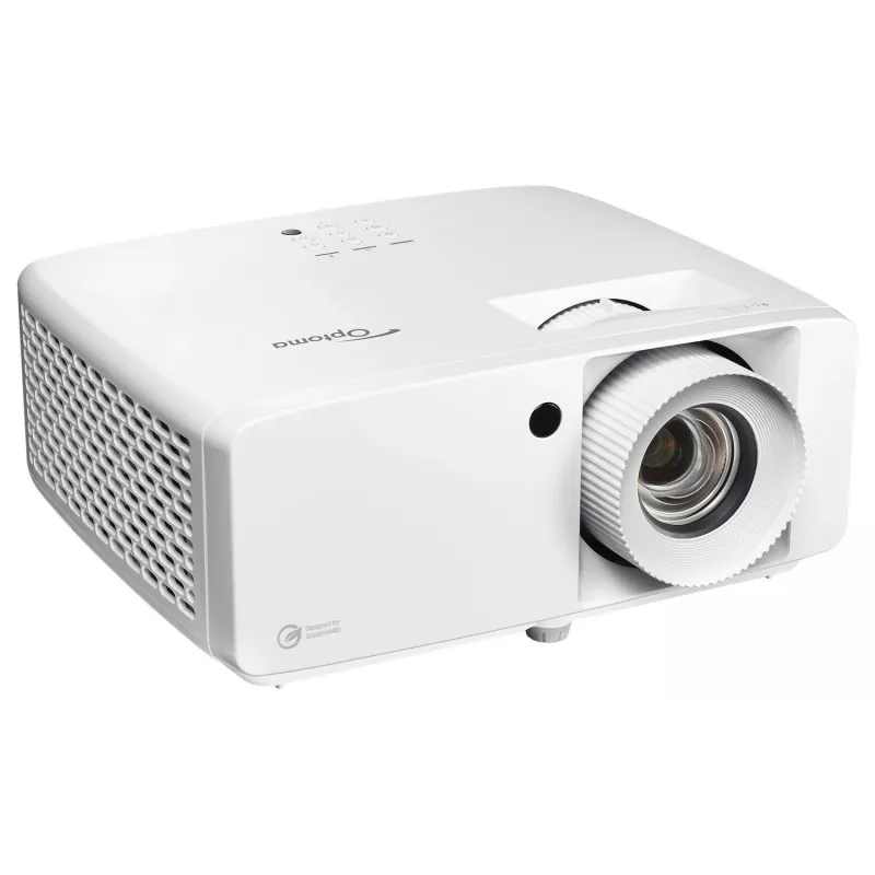 Optoma UHZ67 4K UHD DLP laserový projektor 4300 ANSI lumenov 500000:1 kontrast biely