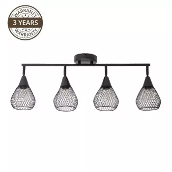 Bistro MB51166-4 Bodové svietidlo, 4x40W E14