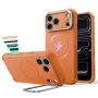 ESR Cyber Tough Kickstand MagSafe puzdro pre iPhone 17 Pro / 18 Pro - oranžové