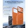 ESR Cyber Tough Kickstand MagSafe puzdro pre iPhone 17 Pro / 18 Pro - oranžové