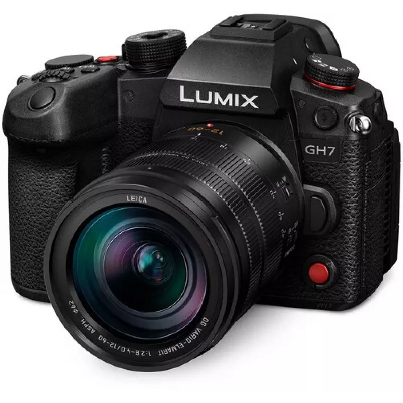 Panasonic Lumix DC-GH7LE systémový fotoaparát telo s objektívom 12-60mm kit - čierny