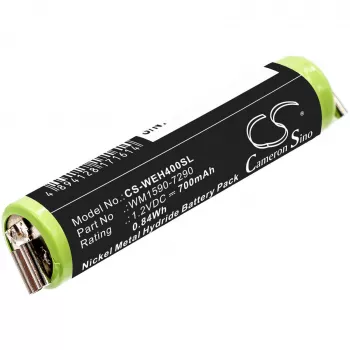 Cameron Sino Ni-MH náhradná batéria pre Wella Bella Super Chromini, Contura, Moser Chromini, Wahl Super Taper a ďalšie (1,2V, 1500mAh, WM1590-7290)