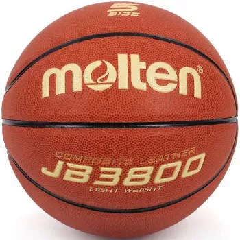 Molten B5C3800-L basketbalová lopta, veľkosť 5, hnedá