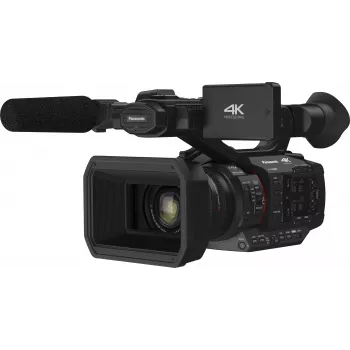 Panasonic HC-X2E 4K Ultra HD profesionálny camcorder s 20x Leica Dicomar objektívom, 5-osová Hybrid O.I.S.+, duálne XLR vstupy, 3G-SDI, Wi-Fi, duálne SD sloty