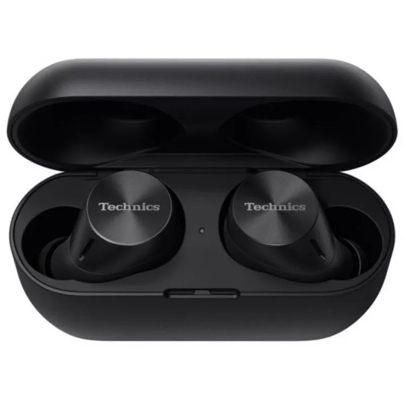 Technics EAH-AZ60M2EK True Wireless in-ear slúchadlá s Dual Hybrid Noise Cancelling, LDAC, 8-mm meničmi, Multipoint, čierne
