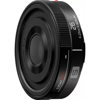 Objektív Panasonic Lumix S 26mm f/8 Pancake (MF) (S-R26E)