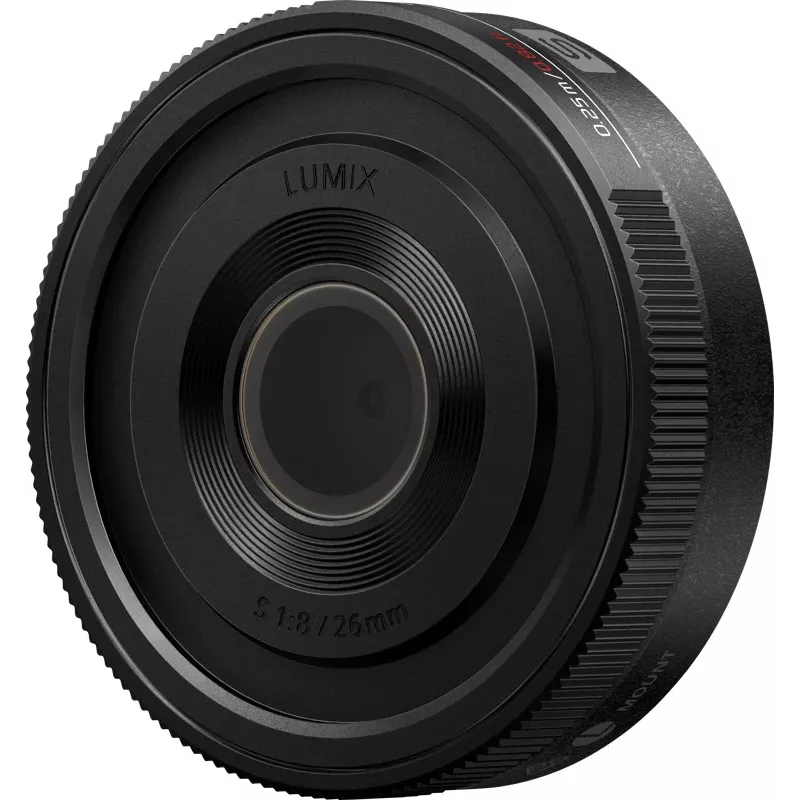 Panasonic Lumix S 26mm f/8 objektív pancake (MF) (S-R26E)