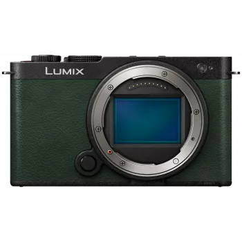 Panasonic Lumix DC-S9E-G full-frame systémový fotoaparát s 24,2MP CMOS senzorom, 5-osový stabilizátor obrazu, 6K video, L-Mount, tmavoolivový
