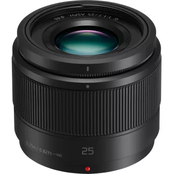 Panasonic H-H025ME-K Lumix G 25mm f/1.7 ASPH objektív - čierny