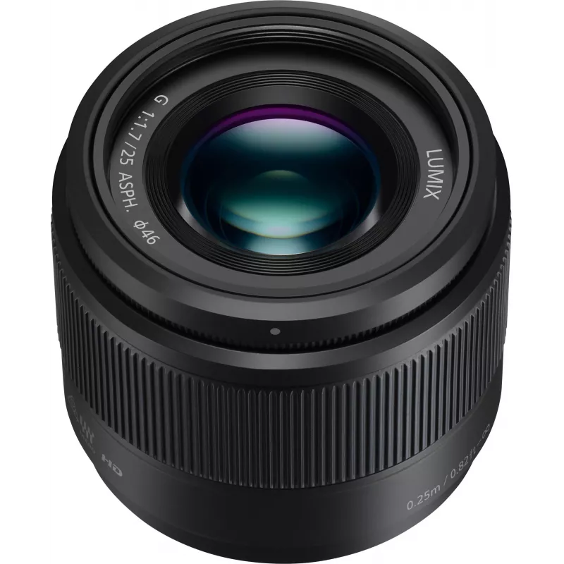 Panasonic H-H025ME-K Lumix G 25mm f/1.7 ASPH objektív - čierny