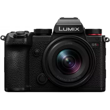 Panasonic Lumix DC-S5D fotoaparát so sadou objektívu 18-40mm (DC-S5DNE-K)