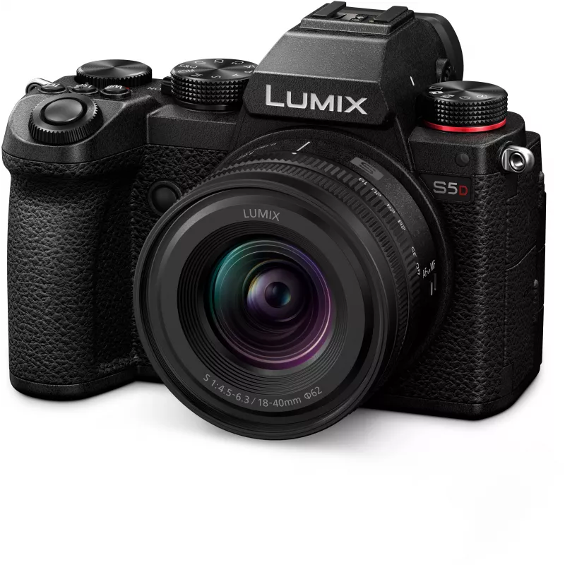 Panasonic Lumix DC-S5D fotoaparát so sadou objektívu 18-40mm (DC-S5DNE-K)
