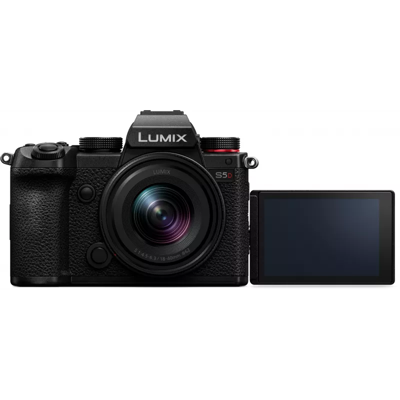 Panasonic Lumix DC-S5D fotoaparát so sadou objektívu 18-40mm (DC-S5DNE-K)
