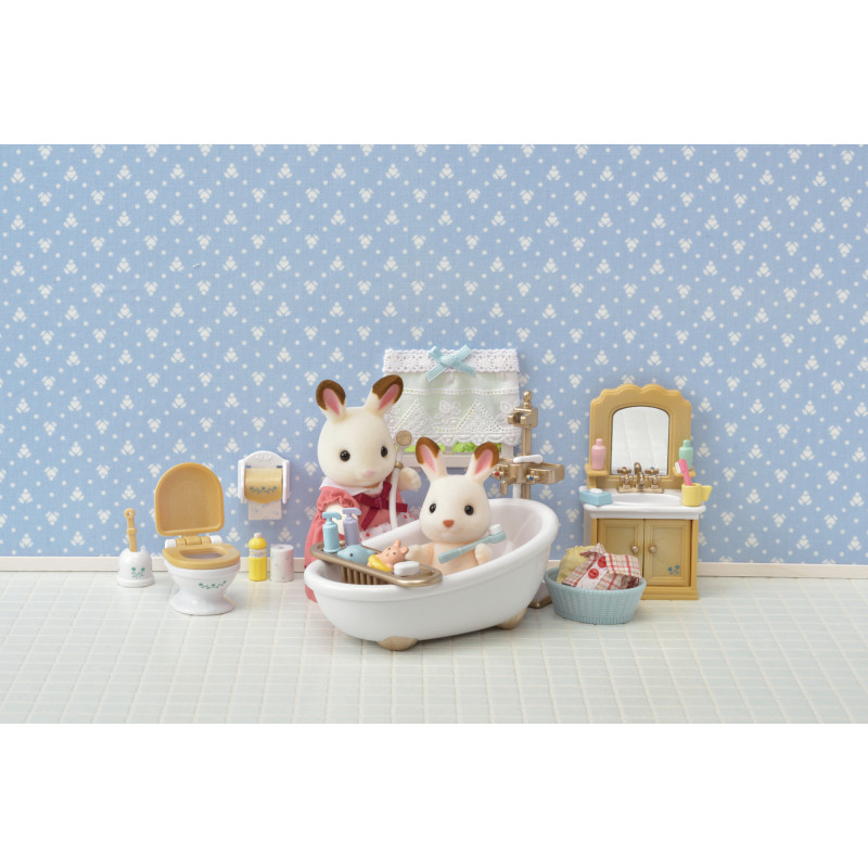 Sylvanian Families kúpeľňa v štýle vidieckeho domu nábytková hracia sada