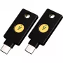 YubiKey 5C NFC bezpečnostný kľúč (čierna/zlatá, 2 balenie)