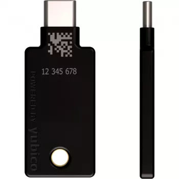 YubiKey 5C NFC bezpečnostný kľúč (čierna/zlatá, 2 balenie)
