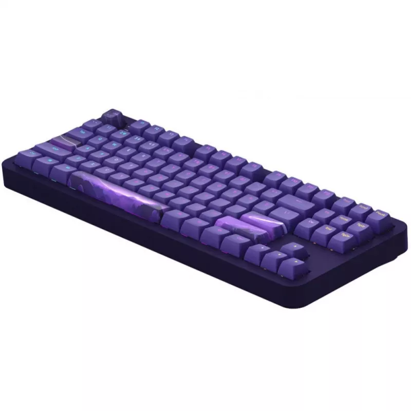 Dark Project ALU87B Celestial Hliníková TKL klávesnica, spínače G3MS Voidstone, rozloženie US