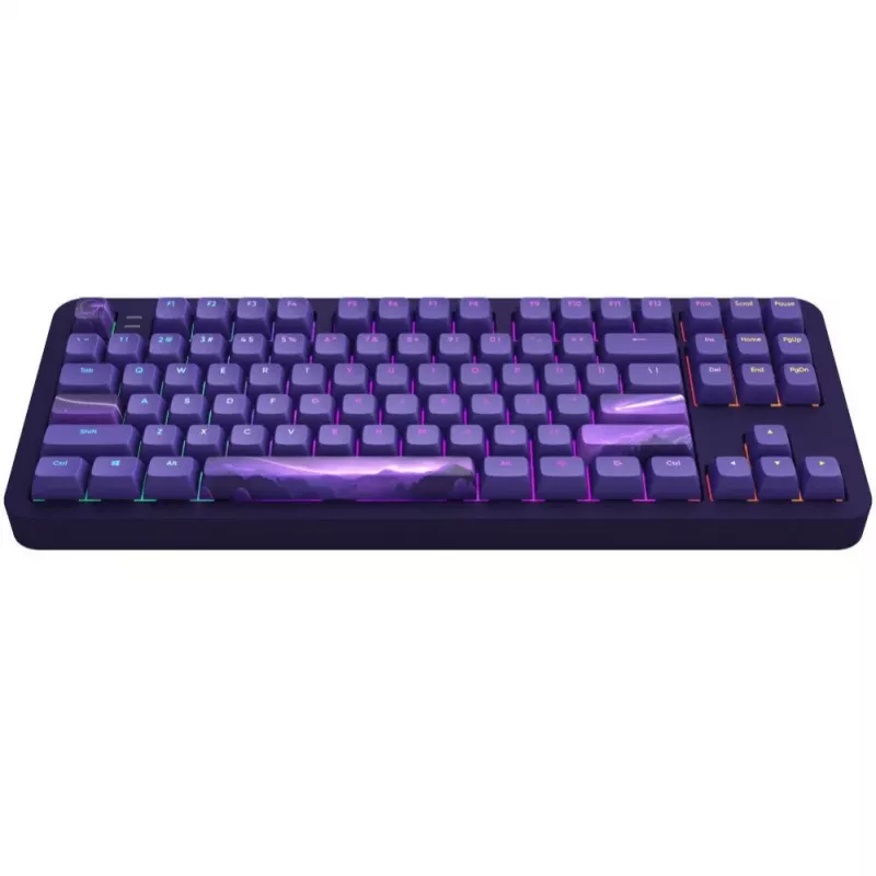 Dark Project ALU87B Celestial Hliníková TKL klávesnica, spínače G3MS Voidstone, rozloženie US