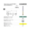 Závitník M10 DIN 371C (6HX) SR HSSE-PM WGN TiN