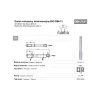 M22 x 1,5 mm metrický jemný strojný závitník, HSS, DIN 2181, 6H, rovné drážky, pravorezný, NGMM/1