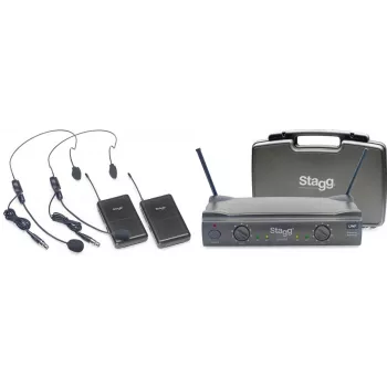 Stagg SUW 50 HH EG EU UHF bezdrôtový ručný mikrofónový systém (863-865 MHz)
