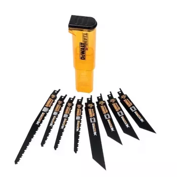 DEWALT Xtreme Runtime 8-dielna sada čepelí do šabľovej píly