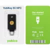 YubiKey 5C NFC bezpečnostný kľúč - čierny/zlatý