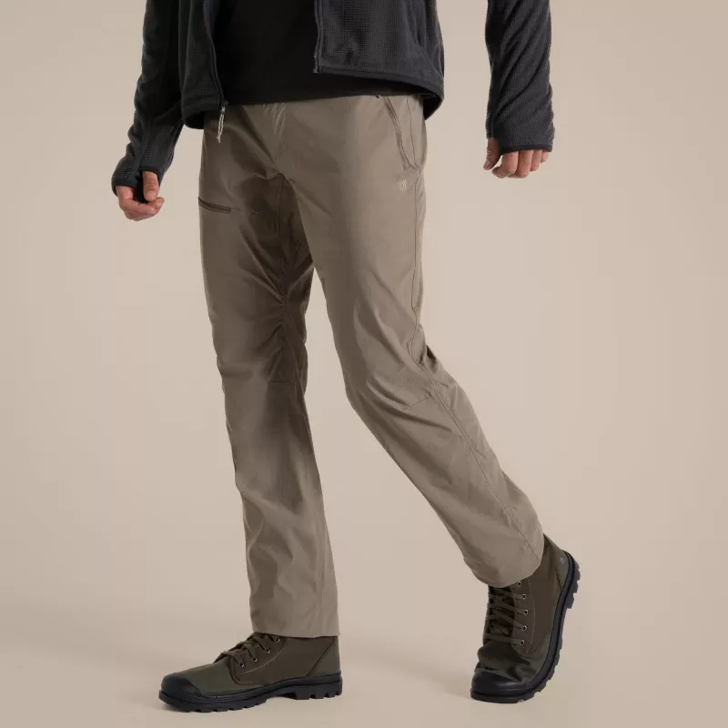 Craghoppers NosiLife Pro Trouser III pánske turistické nohavice - Pebble, veľkosť M