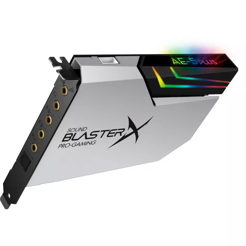 Creative Labs Sound BlasterX AE-5 Plus Pure Edition PCIe herná zvuková karta
