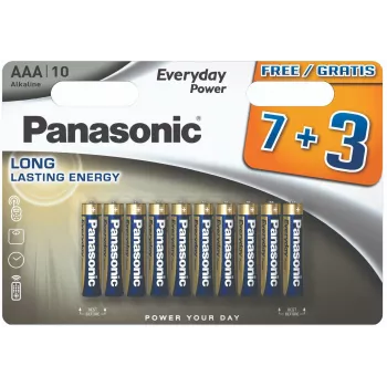 Panasonic Everyday Power AAA alkalické batérie LR03 balenie 10 ks blister