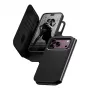 CARE by PanzerGlass Tango Flip Case pre Apple iPhone 17 Pro Max - kompatibilné s MagSafe - vegánska koža - čierna