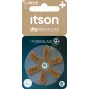 ITSON PR312(41)IT/6RM zinko-vzdušné batérie do načúvacích prístrojov veľkosť 312 (hnadá jazýček) – balenie 6 ks