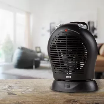 DOMO DO7324F mobilný teplovzdušný ventilátor 2000 W biela sivá