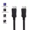 Qoltec DisplayPort v1.1 konektor samec-samec 4K kábel 5m čierny