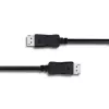 Qoltec DisplayPort v1.1 konektor samec-samec 4K kábel 5m čierny