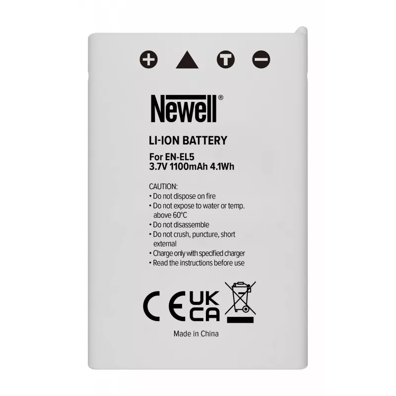 Newell náhradná batéria pre Nikon EN-EL5 (Li-Ion, 3,7V, 1100mAh)